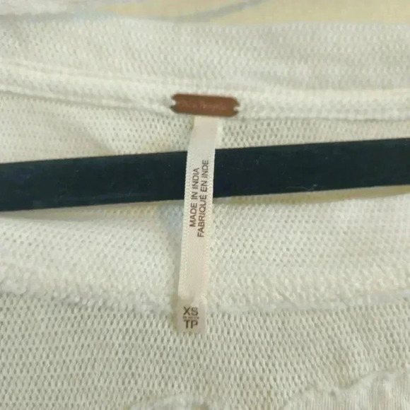 Free People Cotton Eyelet Sweater - Picture 3 of 5